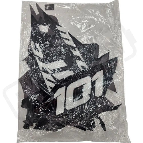 MotoTec 60v 2000w Pro Dirt Bike (HP115E) Sticker Kit - Grey