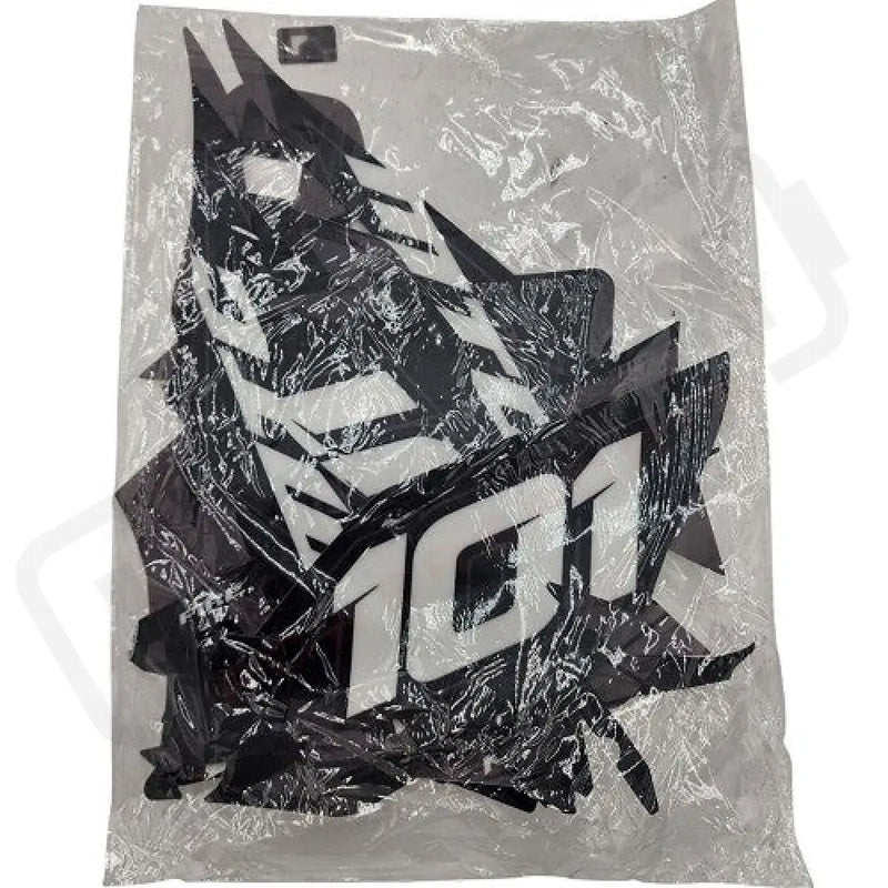 MotoTec 60v 2000w Pro Dirt Bike (HP115E) Sticker Kit - Grey