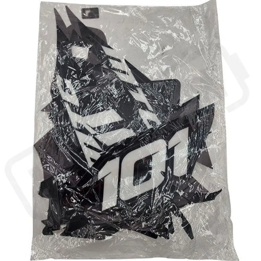 MotoTec 60v 2000w Pro Dirt Bike (HP115E) Sticker Kit - Grey