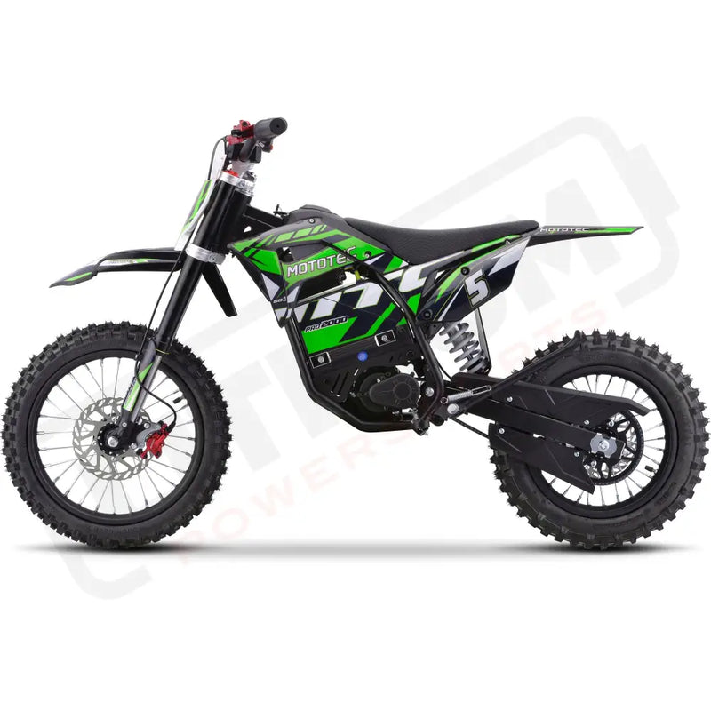 MotoTec 60v 2000w Pro Electric Dirtbike Lithium eRides