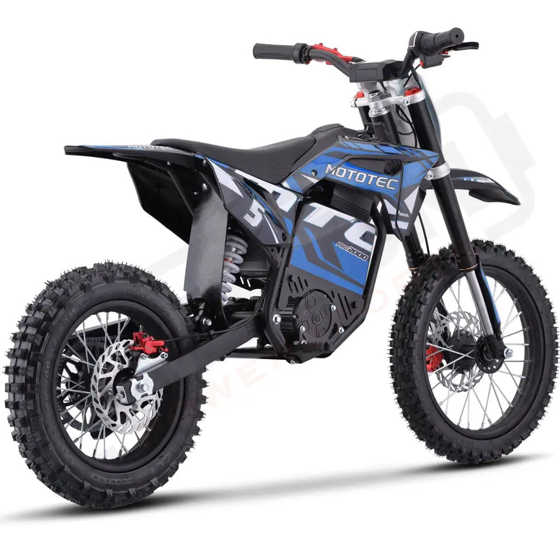 MotoTec 60v 2000w Pro Electric Dirtbike Lithium eRides