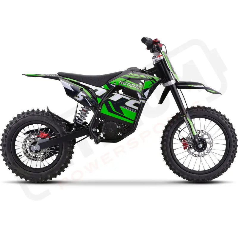 MotoTec 60v 2000w Pro Electric Dirtbike Lithium eRides