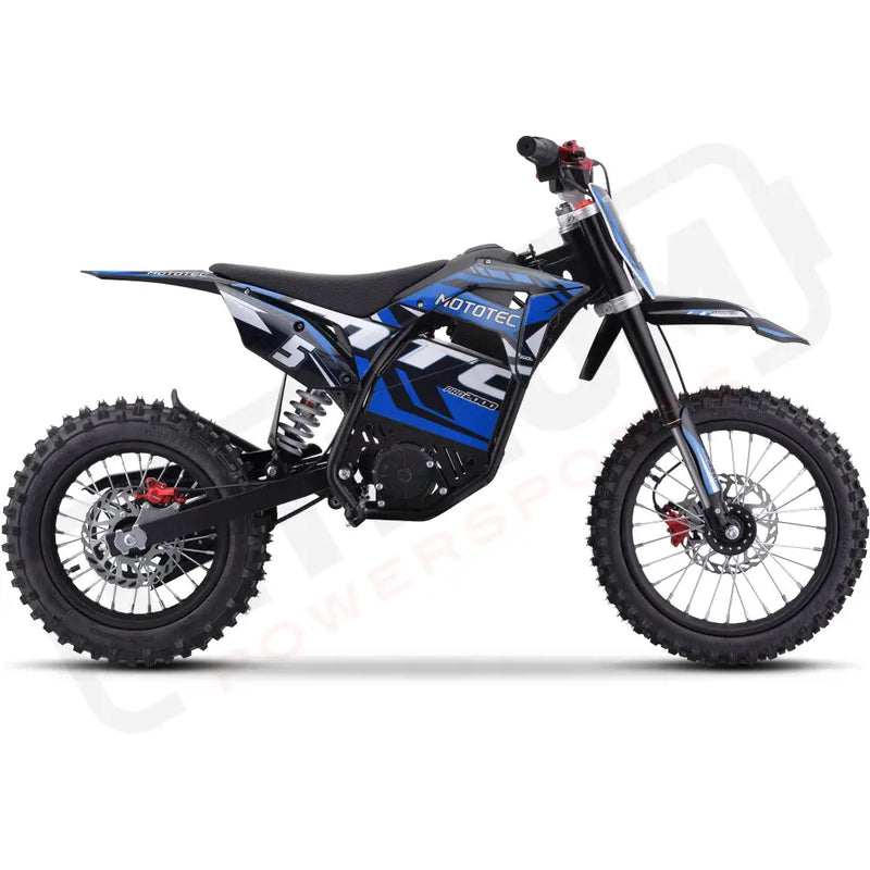 MotoTec 60v 2000w Pro Electric Dirtbike Lithium eRides