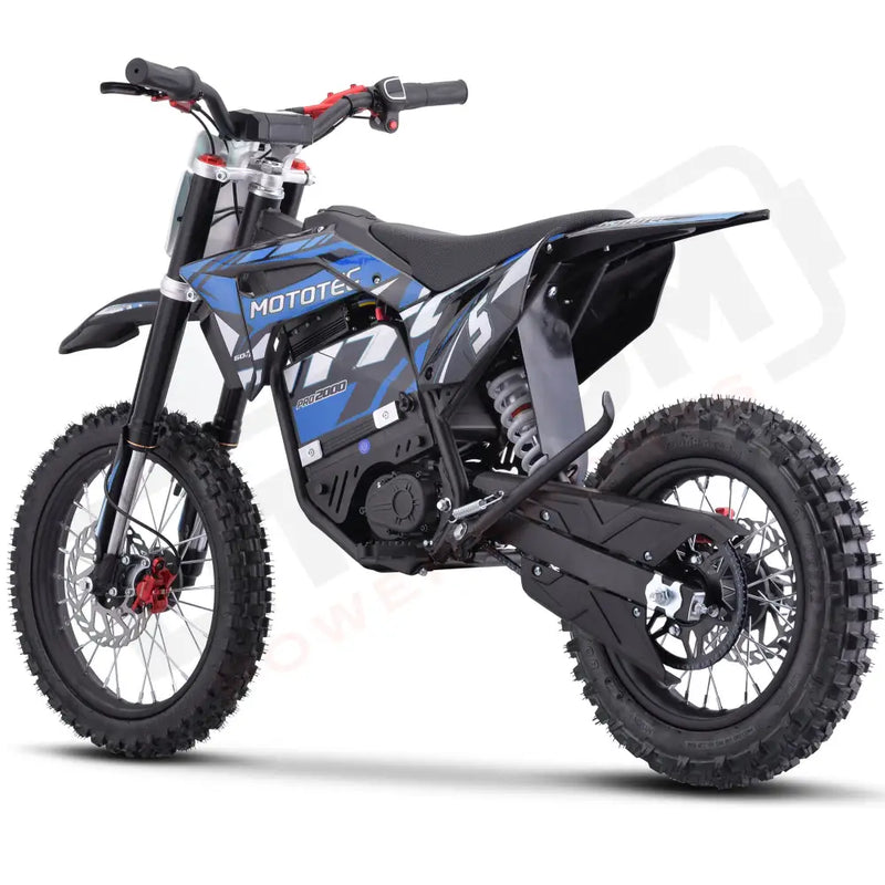 MotoTec 60v 2000w Pro Electric Dirtbike Lithium eRides