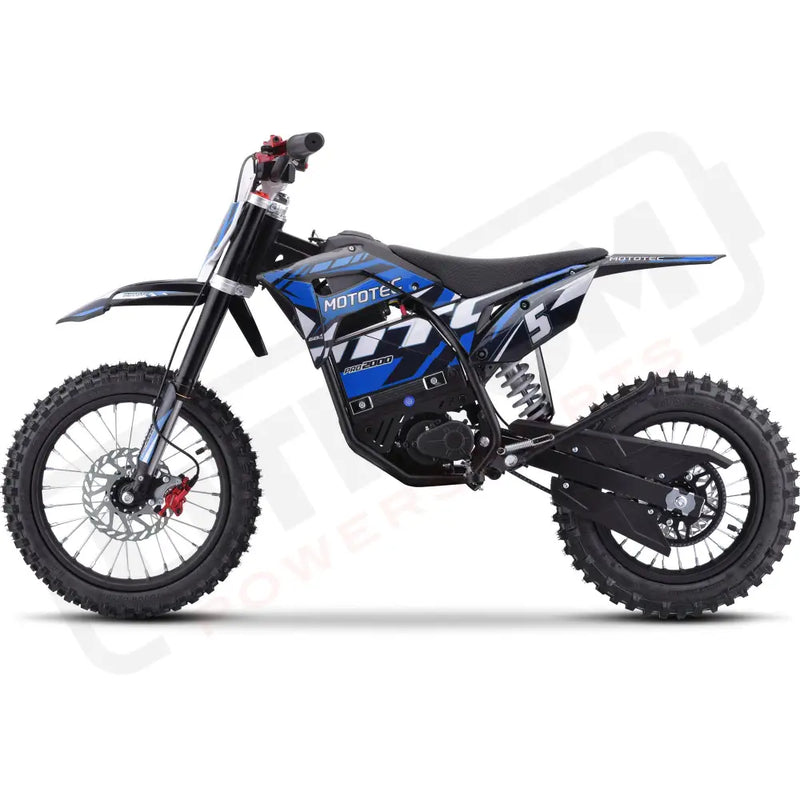 MotoTec 60v 2000w Pro Electric Dirtbike Lithium eRides