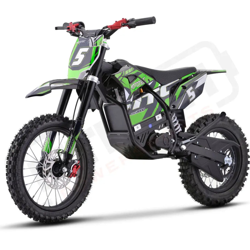 MotoTec 60v 2000w Pro Electric Dirtbike Lithium eRides
