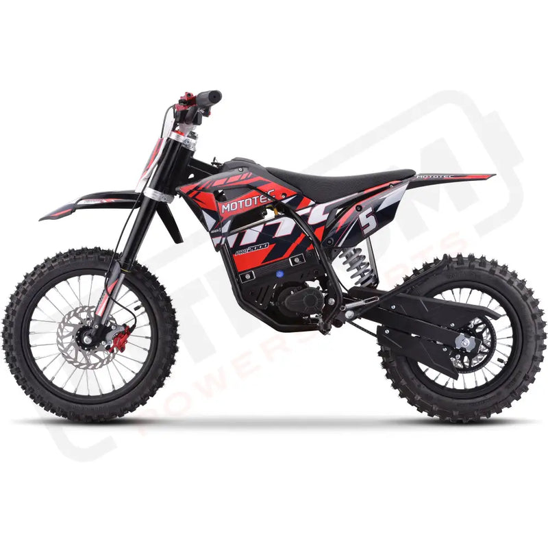 MotoTec 60v 2000w Pro Electric Dirtbike Lithium eRides