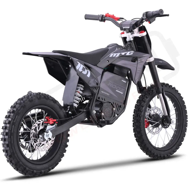 MotoTec 60v Pro Electric Dirt Bike 2000w Lithium - Lithium Powersports