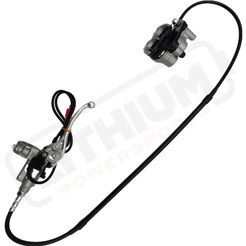 MotoTec 72v 5000w Pro Dirt Bike Front Brake Assembly