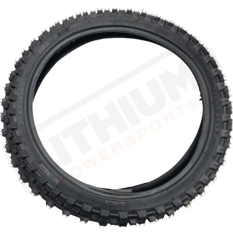 MotoTec 72v 5000w Pro Dirt Bike Front Tire 70/100-17