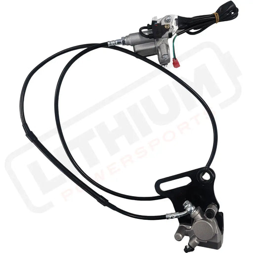 MotoTec 72v 5000w Pro Dirt Bike Rear Brake Assembly