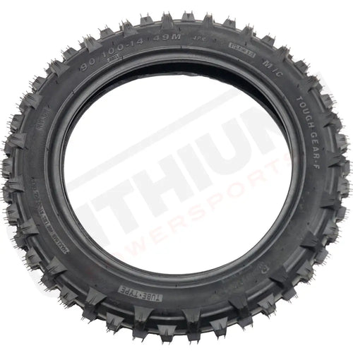 MotoTec 72v 5000w Pro Dirt Bike Rear Tire 90/100-14