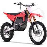 MotoTec 72v Pro Electric Dirtbike 8000w Lithium Red / 19/16 eRides