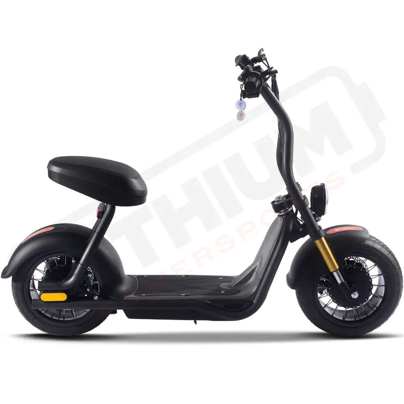 Mototec Diablo 48v 1000w Lithium Electric Scooter - Lithium Powersports