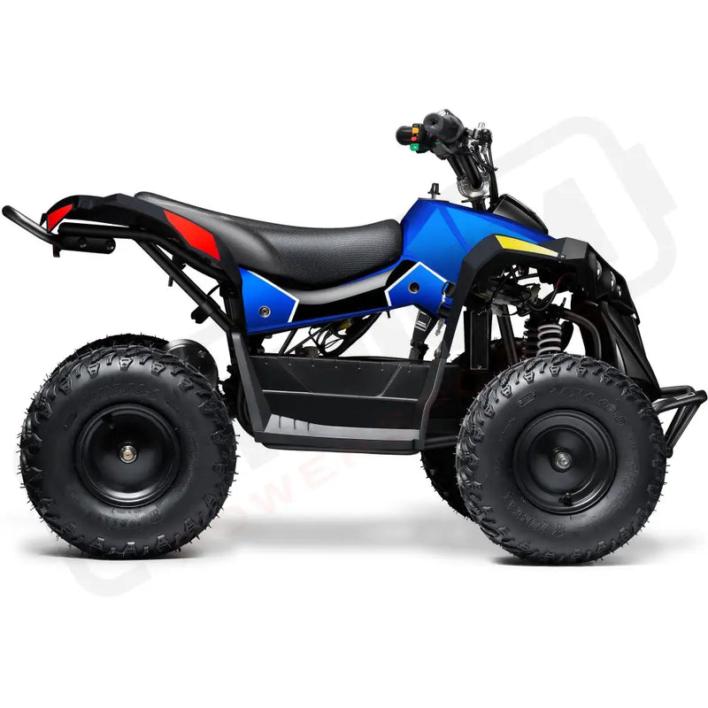 MotoTec E - Bully 36v 1000w ATV Blue - Lithium Powersports