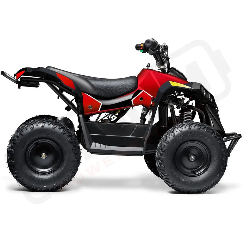 MotoTec E - Bully 36v 1000w ATV Red - Lithium Powersports
