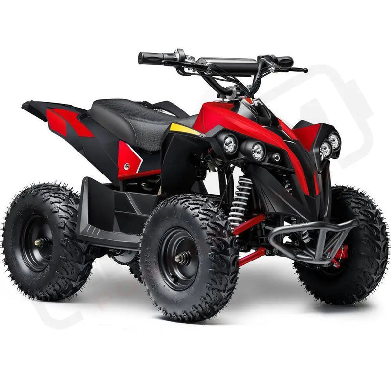 MotoTec E - Bully 36v 1000w ATV Red - Lithium Powersports