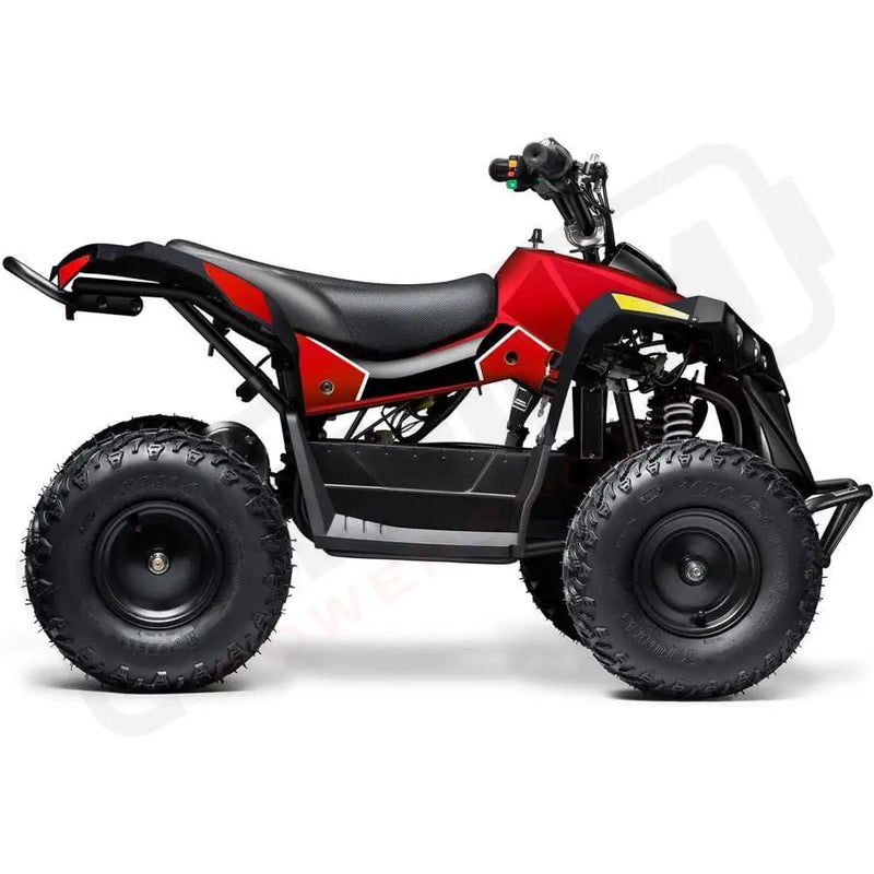 MotoTec E - Bully 36v 1000w ATV Red - Lithium Powersports
