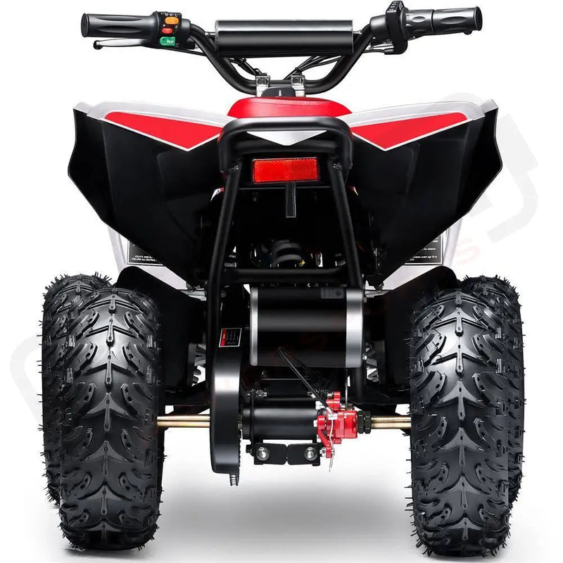 MotoTec E - Bully 36v 1000w ATV White - Lithium Powersports