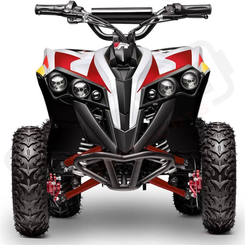 MotoTec E - Bully 36v 1000w ATV White - Lithium Powersports