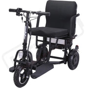 MotoTec Folding Mobility Electric Trike 48v 700w Dual Motor Lithium Black - Electric Trikes-Mobility