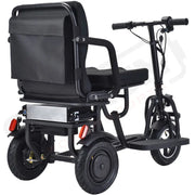 MotoTec Folding Mobility Electric Trike 48v 700w Dual Motor Lithium Black - Electric Trikes-Mobility