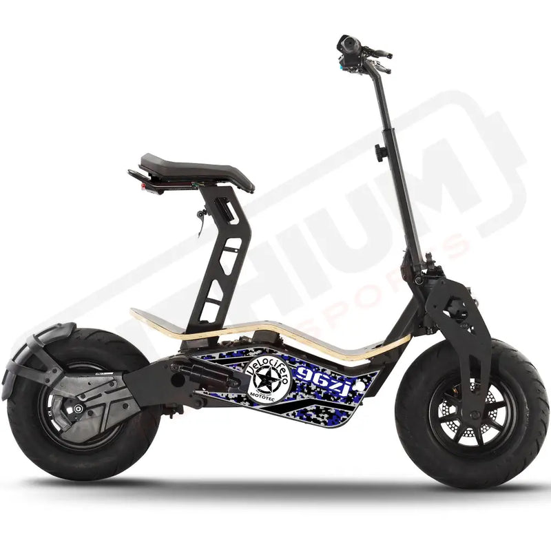 Mototec Mad 1600w 48v Electric Scooter - Lithium Powersports