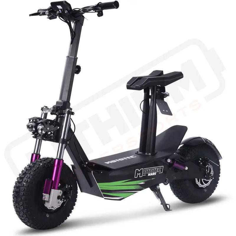 Mototec Mars 48v 2500w Lithium Electric Scooter - Lithium Powersports