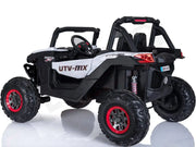 MotoTec Mini Moto UTV 4x4 12v White (2.4ghz RC) - Lithium Powersports