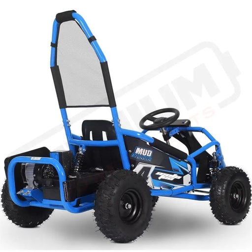 MotoTec Mud Kids Electric 48v 1000w Go Kart Full Suspension - Lithium Powersports