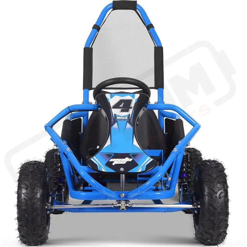 MotoTec Mud Kids Electric 48v 1000w Go Kart Full Suspension - Lithium Powersports
