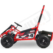 MotoTec Mud Kids Electric 48v 1000w Go Kart Full Suspension - Lithium Powersports