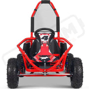 MotoTec Mud Kids Electric 48v 1000w Go Kart Full Suspension - Lithium Powersports