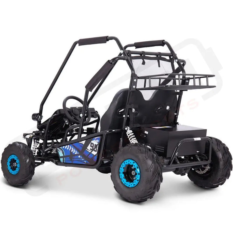 MotoTec Mud XL 60v 2000w Electric Go Kart Full Suspension - Lithium Powersports