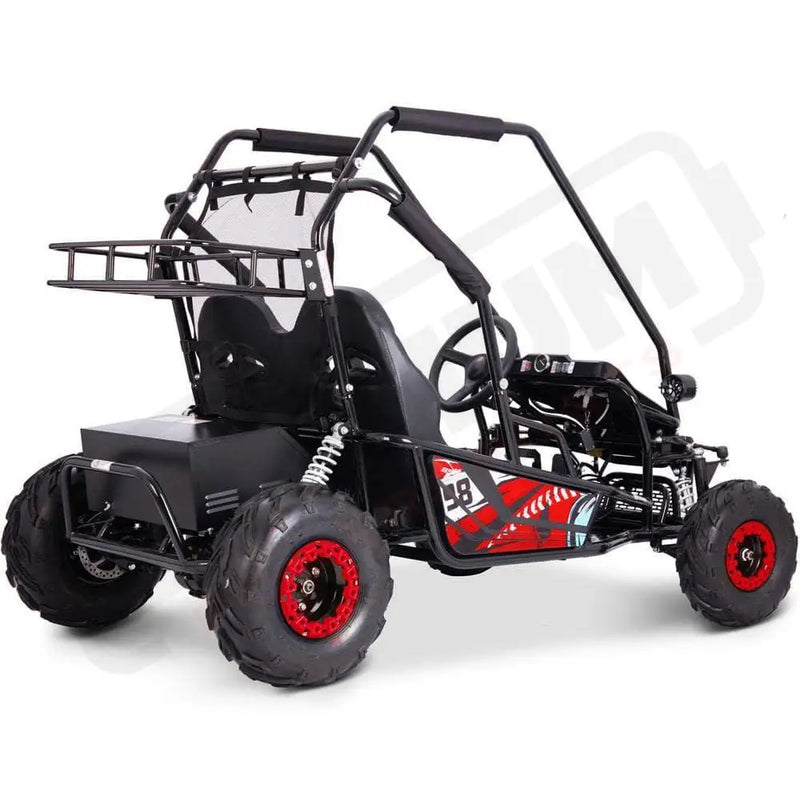 MotoTec Mud XL 60v 2000w Electric Go Kart Full Suspension - Lithium Powersports