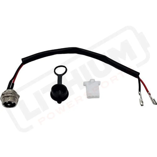 MotoTec Pro Dirt Bike - Charging Port