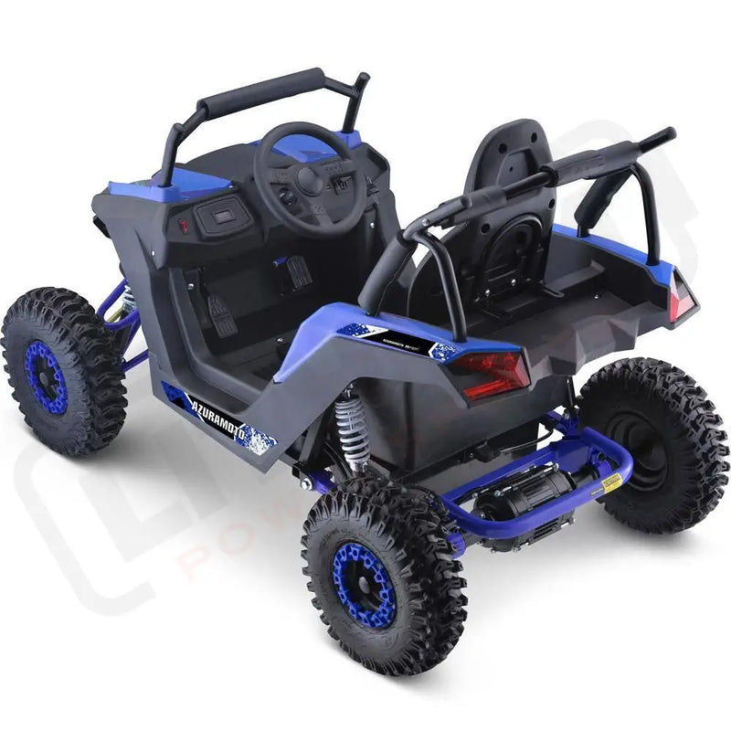 MotoTec Raider Kids UTV 48v 1200w Full Suspension - Lithium Powersports