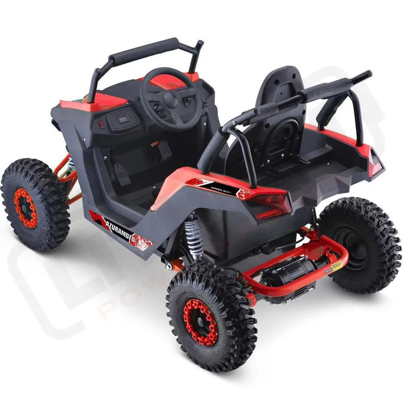 MotoTec Raider Kids UTV 48v 1200w Full Suspension - Lithium Powersports