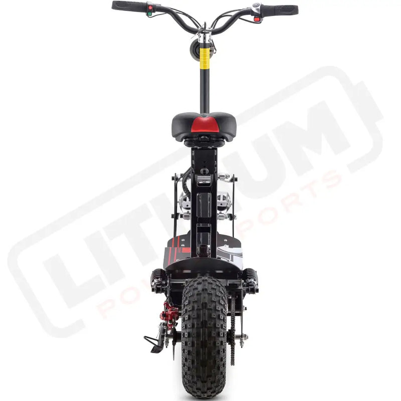 Mototec Vulcan 48v 1600w Electric Scooter Black - Lithium Powersports