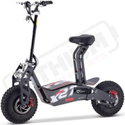 Mototec Vulcan 48v 1600w Electric Scooter Black - Lithium Powersports