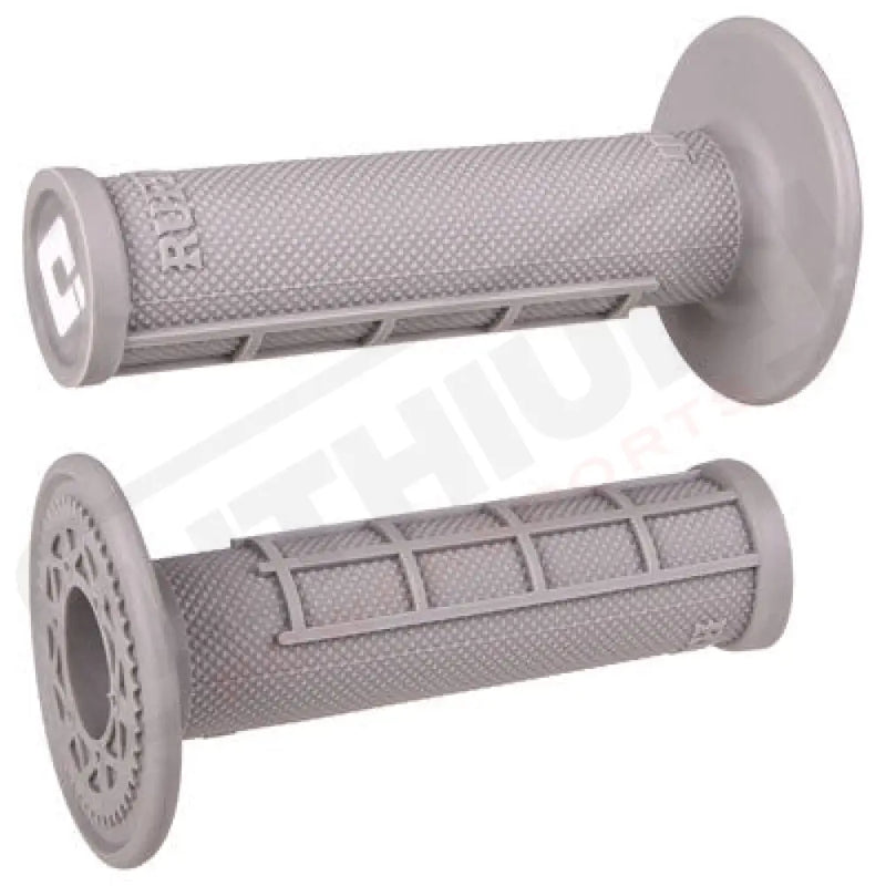 ODI Ruffian Half-Waffle MX Grips Grey Grips