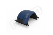 recurve-navy blue