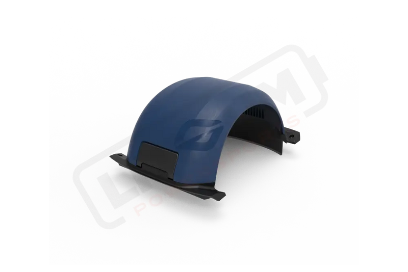 recurve-navy blue