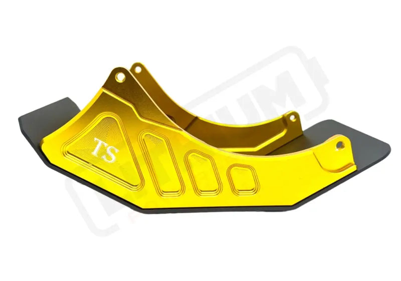 Premium Aluminum Bash Plate for E-Ride Pro SS 2.0 - Gold - TS Premium Bash Guard