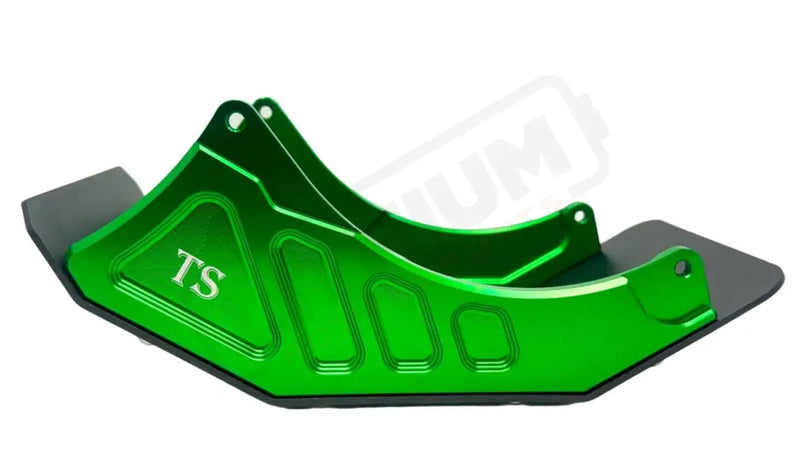 Premium Aluminum Bash Plate for E-Ride Pro SS 2.0 - Green - TS Premium Bash Guard