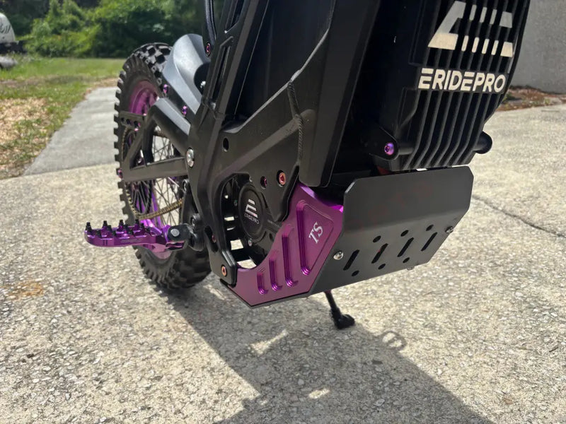 Premium Aluminum Bash Plate for E-Ride Pro SS 2.0 - TS Premium Bash Guard