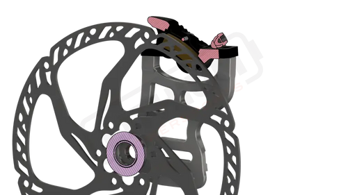 Prickly EMoto 220mm Rear Caliper Mount - Vehicles & Parts
