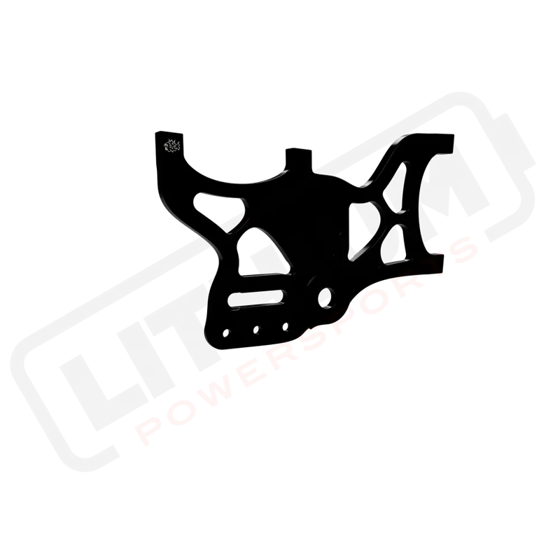 Prickly EMoto 220mm Rear Dual Caliper Mount - Black - Vehicles & Parts