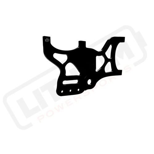 Prickly EMoto 220mm Rear Dual Caliper Mount - Black - Vehicles & Parts