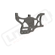 Prickly EMoto 220mm Rear Dual Caliper Mount - Raw - Vehicles & Parts